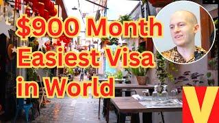 Retired on $900 Month Plus Easiest Visa in SE Asia