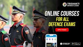 Join Trishakti Defence Classes || Online Courses for All Defence Exams || TDC Learning App