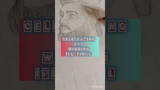Virat Kohli _rcb_winning_drawing #shorts #rcb #viratkohli #drawing #sketch #win #shading