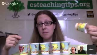 Colleen Lewis talks teaching arrays with dixie cups