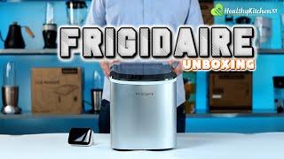 FRIGIDAIRE Countertop Ice Maker (EFIC189-Silver) Unboxing: Compact, Quiet, and Easy Make Ice!