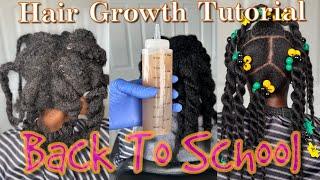 Back To School Natural Hairstyle : Hair Growth Edition 