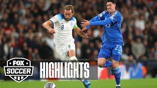 England vs. Italy Highlights | European Qualifiers