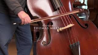 *SOLD* Joseph Tarr Double Bass: Played by Thomas Martin *SOLD*