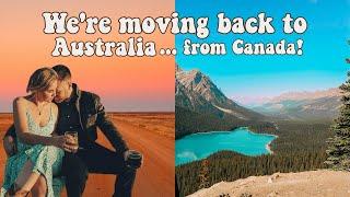 BIG NEWS!!! We're moving back to Australia from Canada! Living abroad vlog