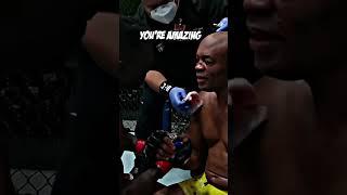 UFC fighter BURSTS into tears after beating his hero