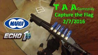 TAA Gameplay - Capture the Flag 2/7/2016 [TM M870 Breacher & Echo1 Timberwolf]