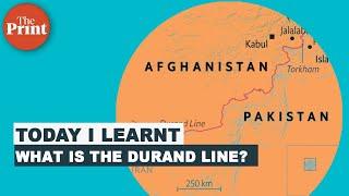 What is the Durand line, the flashpoint in Pakistan-Taliban relationship?