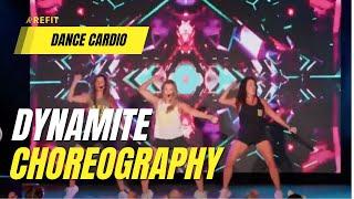 Dance Fitness Choreography | "Dynamite - Mixin Marc Remix" by Taio Cruz | at-home cardio concert