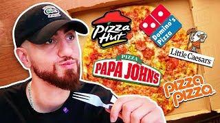 Which Chain Makes The Best Surprise Pizza?!