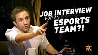 Job interview for an Esports team ?! | STOPPLAYING