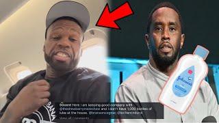 50 Cent VIOLATES Diddy After FBI Finds Mores Than 1000 Bottles Of Baby Oil At His Home!?