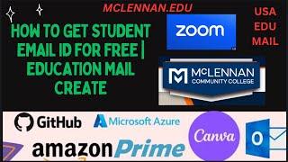 How To Get Student Email  part 3 | Education Mail Create | Free Edu Email | TECHTOUR T & Design.