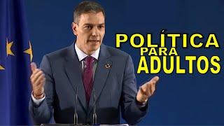 "Política para adultos" Pedro Sánchez responde a Feijóo