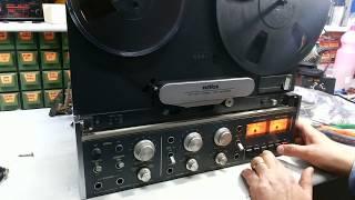 Restauro e riparazione di un registratore a bobine Revox