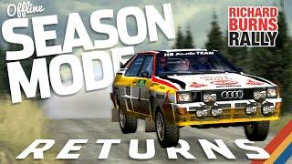 Richard Burns Rally's Fantastic Offline Mode is Back! - RSF 1.51 Update