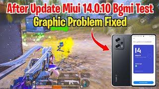 After Update Miui 14.0.10 Update In Redmi k50i Bgmi Test | Redmi k50i Bgmi / Pubg Test 90Fps