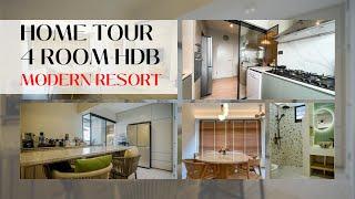 4 Bedroom HDB Home Tour in Singapore | Scandinavian | Resort | M2 Decor