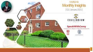 Washington D.C Multifamily | Monthly Insight | Q1 JANUARY - SpeakWithCorey