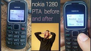 How to change imei of nokia 1280 | imei change code of all nokia phone |  register from pta