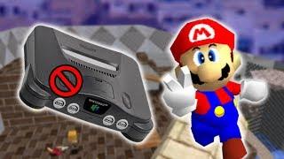 Can You BEAT Super Mario 64 Without Pressing the POWER SWITCH???