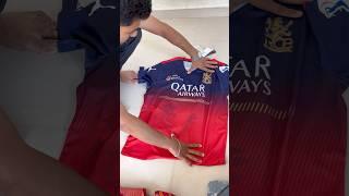 Unboxing RCB Jersey 2025  Buy Online with Name number