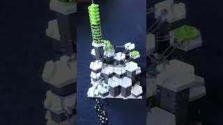 100 Marbles in 60 Seconds #gravitrucs #gravitrax #chaos