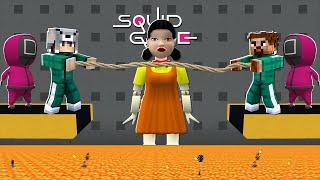 SQUİD GAME HALAT ÇEKME YARIŞMASI  - Minecraft