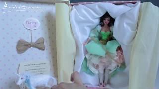 Unboxing dolls fantasy fairy poseable art doll Opening - Sculpture OOAK handmade by SEM