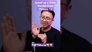 How to Speed Up a Video #shorts