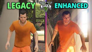 GTA V Enhanced vs Legacy - Comparison