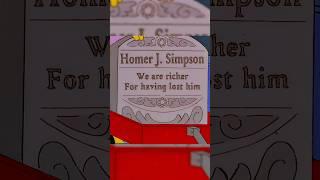 Homer faked his own death #simpsons #shorts