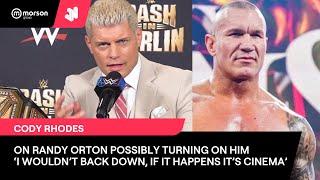 CODY RHODES VS RANDY ORTON?! 'WOULD BE 'CINEMA!' CODY REVEALS THOUGHTS ON POSSIBLE ORTON TURN!