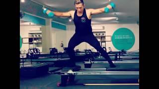 Squats and skaters on the reformer