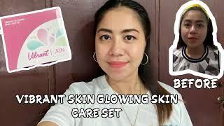 How to use Vibrant Glowing Skin Care Set? | Product Review | Vibrant Wellness | Momshie Vlogs