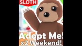 i made a neon fly ride sloth | Adopt me! Roblox