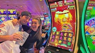 We Played The NEW Golden Drums Slot Machine!