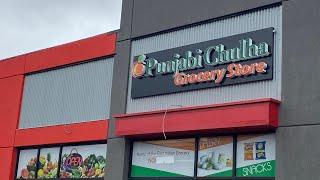 Indian Grocery store in Calgary.(Punjabi Chulha)