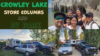 Crowley Lake Stone Columns - Crowley Lake RV Park