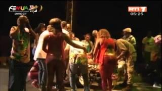 Papa Wemba s'écroule sur le Podium de la FEMUA 2016 Mort