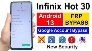 Infinix Hot 30 Frp Bypass Android 13  Hot 30 (X6831) Google Account Bypass ️ X6831 Frp Bypass