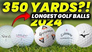 5 Longest Golf Balls 2024: Maximum Distance Longest Golf Balls FOR SLOW SWING SPEED