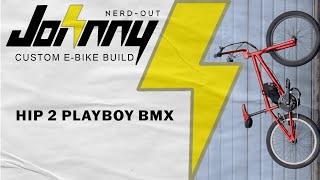 Custom E-bike Build: 2 Hip Playboy BMX w/ Bafang BBSHD 52v 8ah