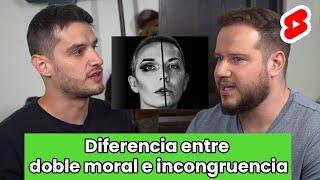 Diferencia entre doble moral e incongruencia.