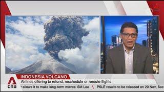 Almost 50 Bali flights cancelled as Mount Lewotobi-Laki Laki spews volcanic ash