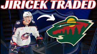 HUGE NHL Trade - CBJ Trade David Jiricek to Minnesota