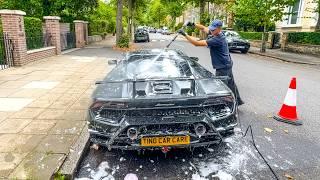 Day in the Life of a Luxury Car Cleaner in the UK