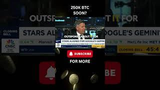 Tom Lee: $250K Bitcoin in 2025?! #crypto #btc #shorts
