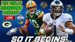  The Philly Shakedown Podcast | Eagles Ready To Take Off | Pass Rush Ready? | Packers VS Eagles