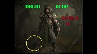 Diablo IV All Classes Same Dungeon - Druid is OP